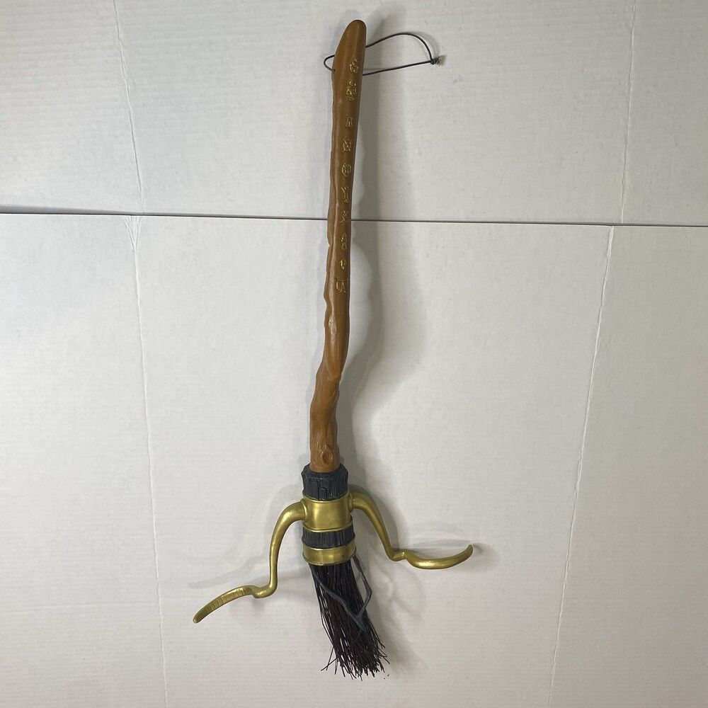 Harry Potter Rubies Nimbus 2000 3ft Broom Stick Quidditch Halloween Plastic